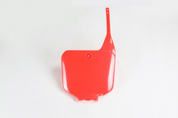 Front Number Plate red for Honda CR 125 R 2T (1995-99) - CR 250 R 2T (1995-99) - CR 500 R (1995-01) - CRE 500 (1995-01)